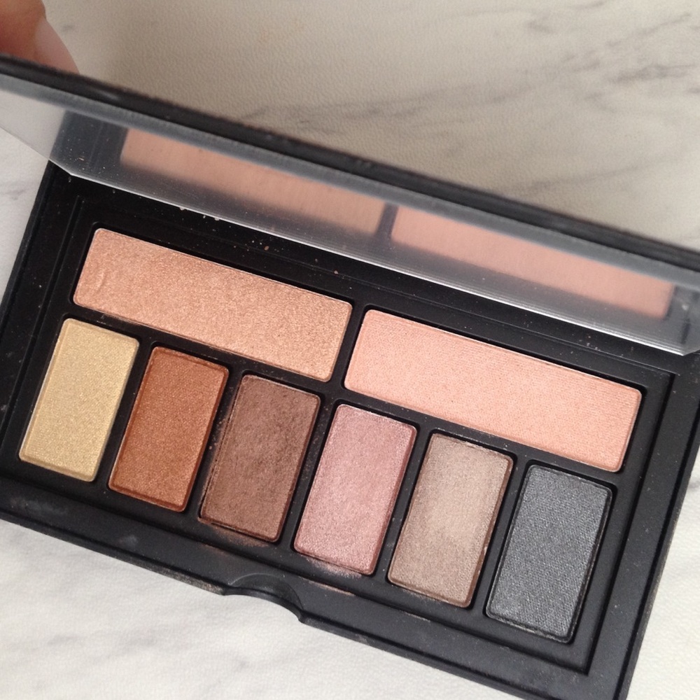 Smashbox metallic eyeshadow palette